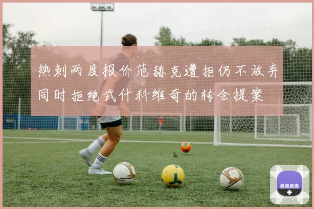热刺两度报价范赫克遭拒仍不放弃同时拒绝武什科维奇的转会提案